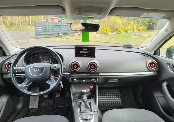 Audi A3 cena 53900 przebieg: 139000, rok produkcji 2016 z Czarnków małe 137